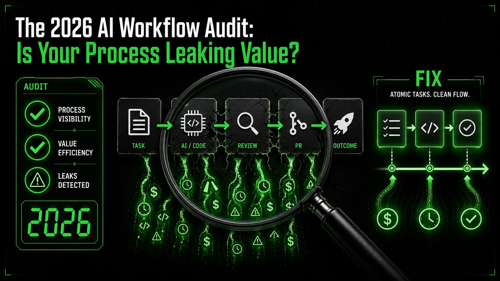 The 2026 AI Workflow Audit: Is Your Process Leaking Value?
