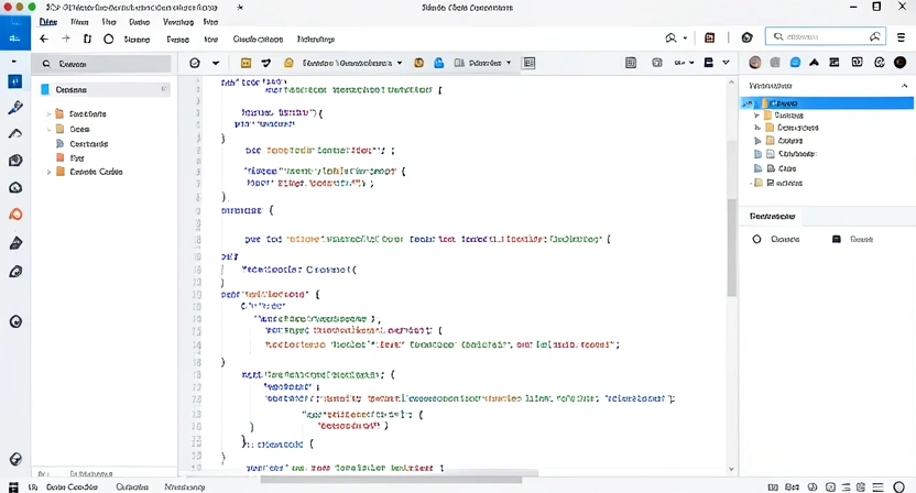 A close-up screenshot of a chaotic Claude Code session with fragmented comments, multiple dead-end code branches, and a long, rambling user prompt