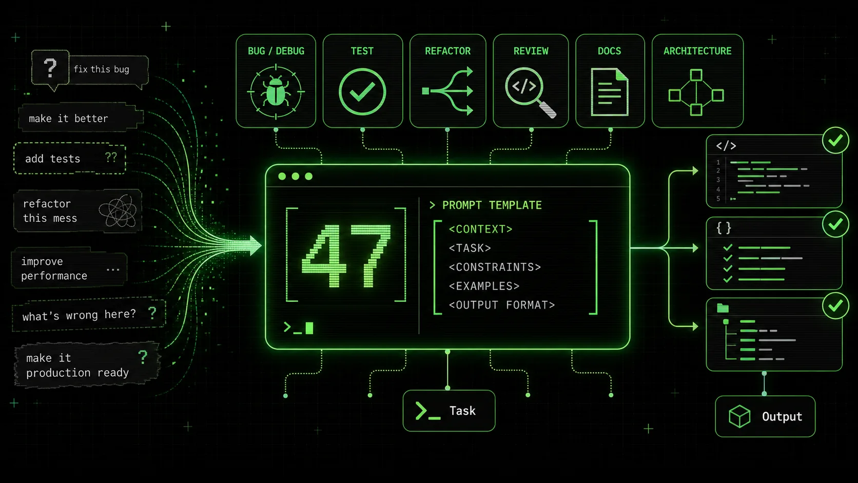 47 AI Coding Prompts That Actually Work: Copy-Paste Templates for Claude Code, Cursor & Copilot