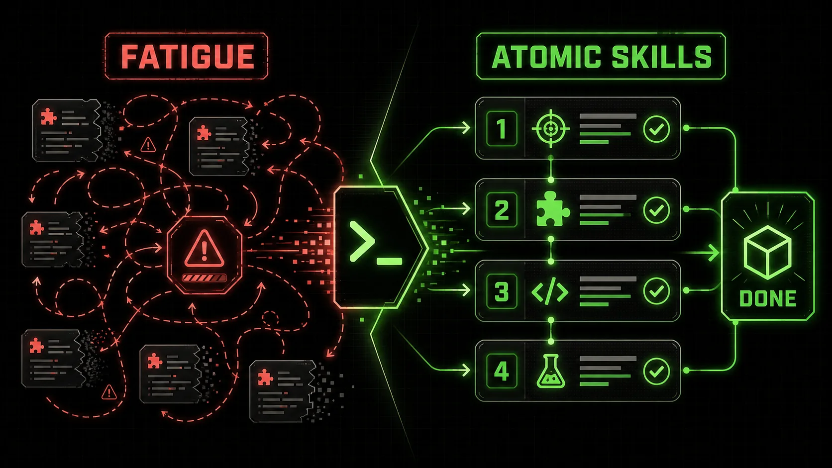 The 'AI Agent Fatigue' Problem: Why Your Claude Code Projects Stall and How Atomic Skills Fix It