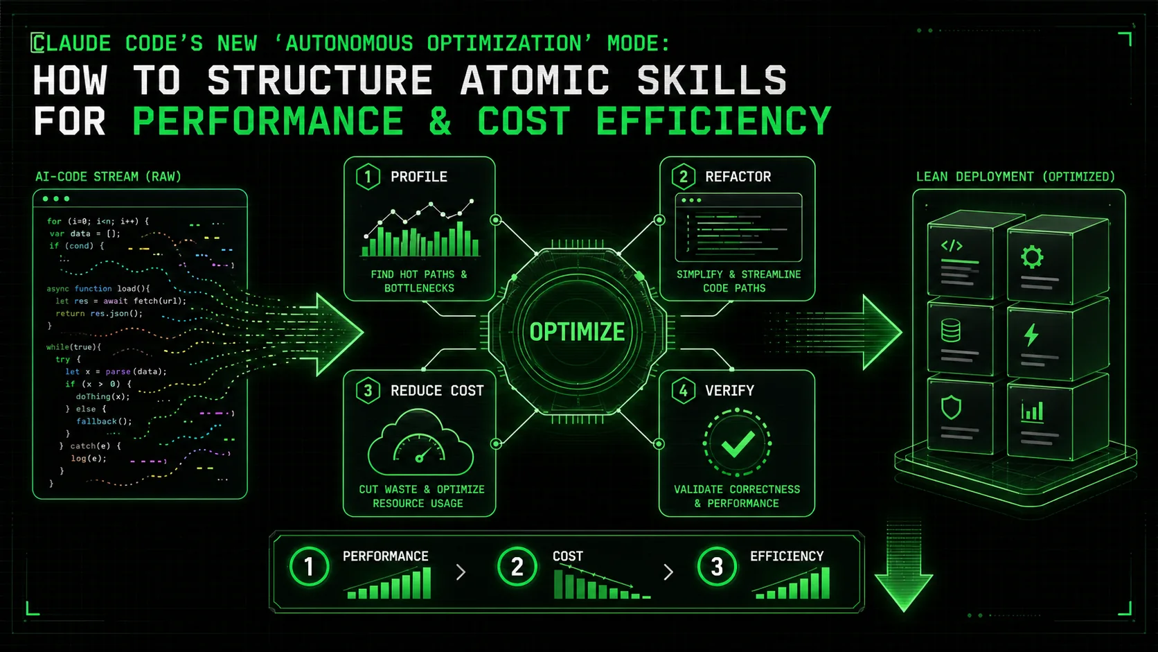 Claude Code's New 'Autonomous Optimization' Mode: How to Structure Atomic Skills for Performance & Cost Efficiency