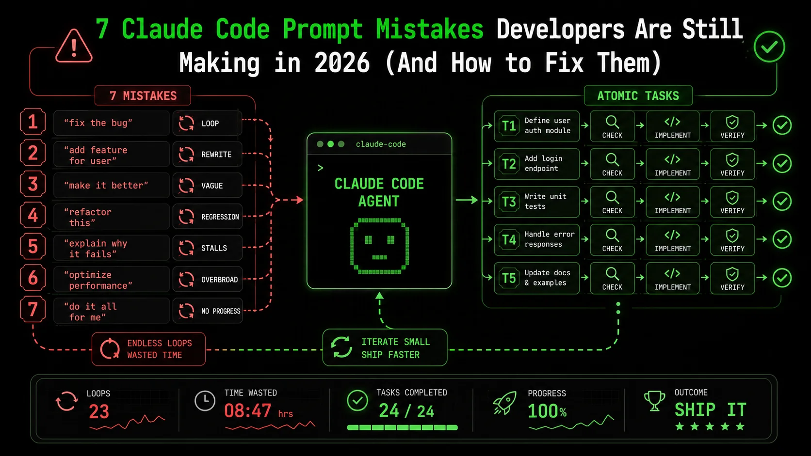 7 Claude Code Prompt Mistakes Developers Are Still Making in 2026 (And How to Fix Them)