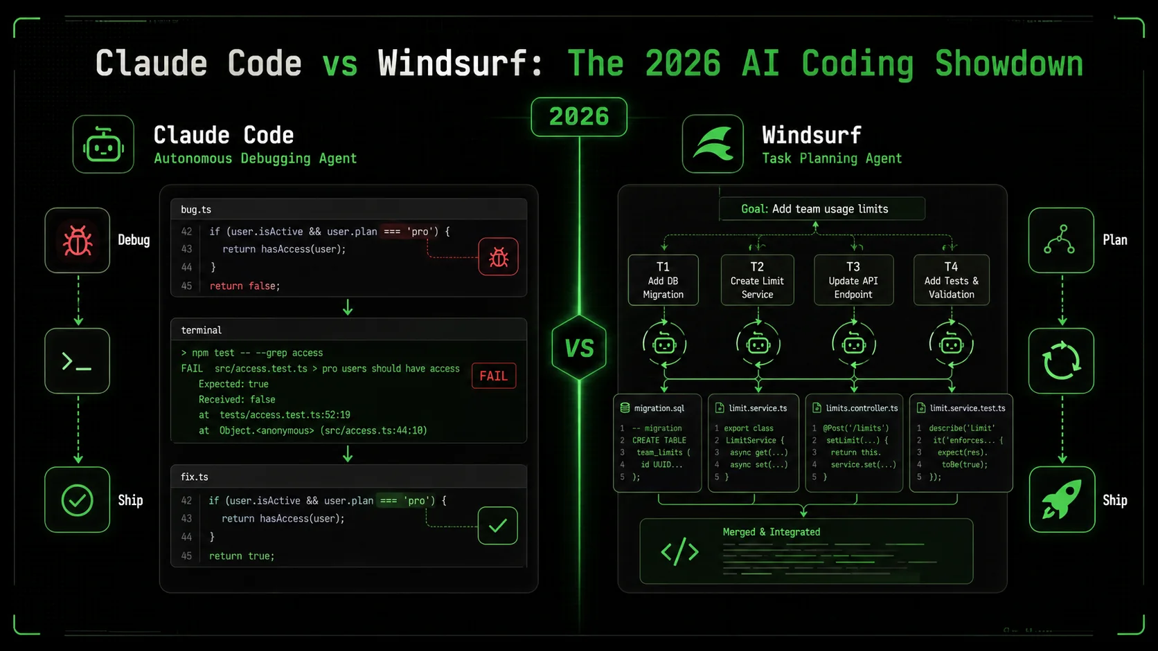 Claude Code vs Windsurf: The 2026 AI Coding Showdown
