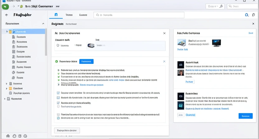 A step-by-step diagram showing the Ralph Loop Skills Generator interface creating a skill for a coding task