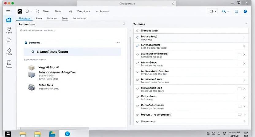 A side-by-side comparison: on the left, a single, vague AI prompt; on the right, a checklist of specific, atomic verification tasks.